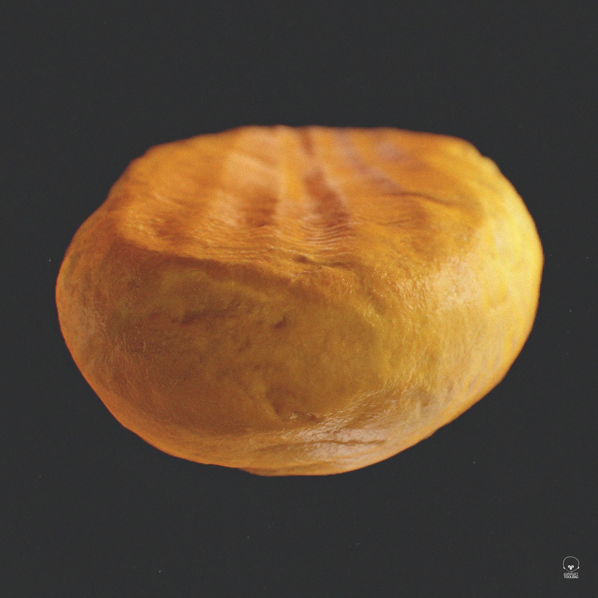 Baton based on scan Low-poly 3D model_3