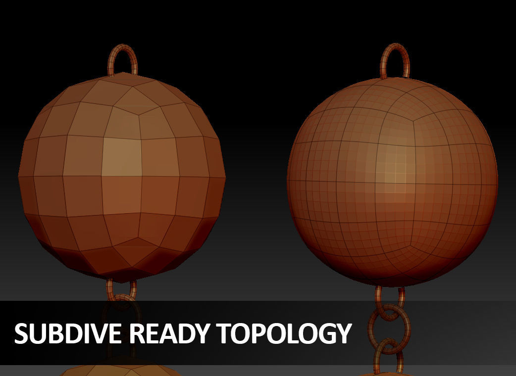 30 IMM CHAIN CURVE BRUSH 3D model_12