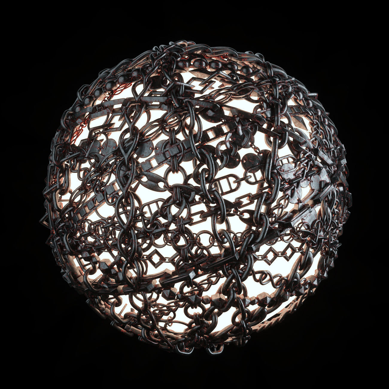 30 IMM CHAIN CURVE BRUSH 3D model_14