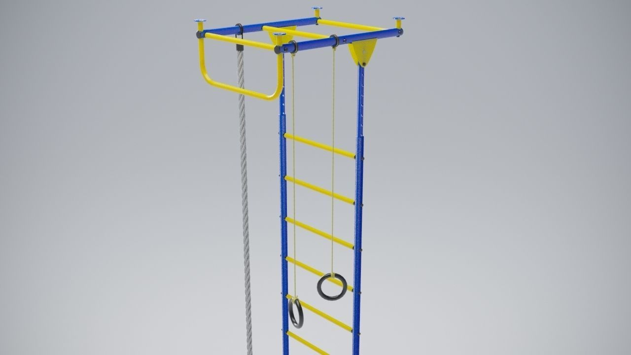 Swedish Wall Free 3D model_1