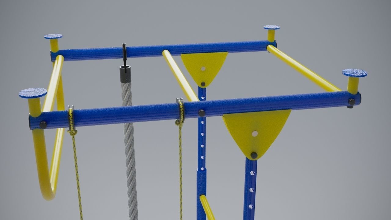 Swedish Wall Free 3D model_5