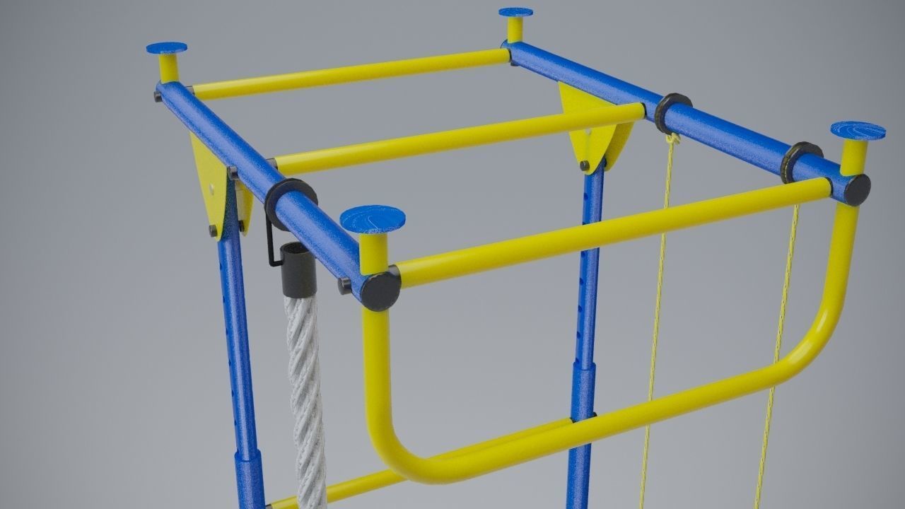 Swedish Wall Free 3D model_6