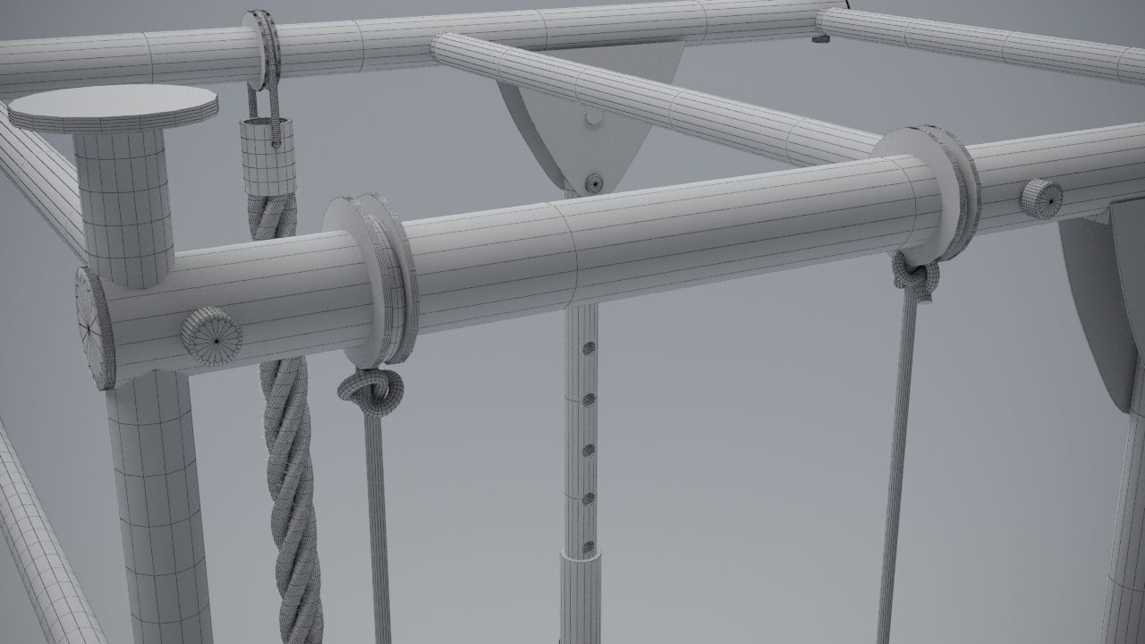 Swedish Wall Free 3D model_17