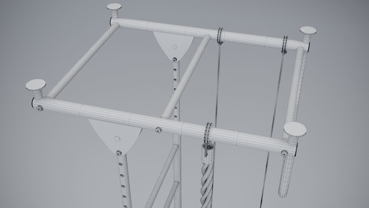 Swedish Wall Free 3D model_18