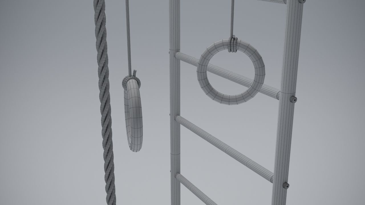 Swedish Wall Free 3D model_14