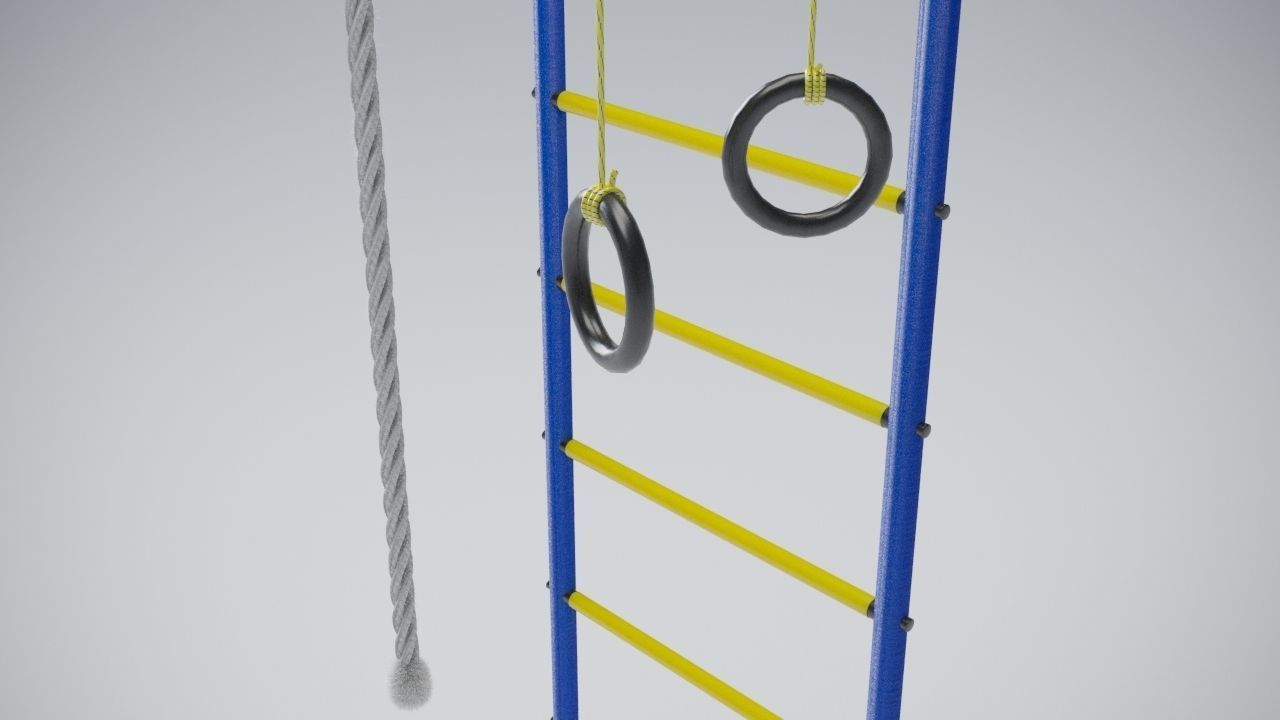 Swedish Wall Free 3D model_3