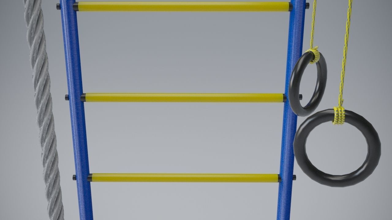 Swedish Wall Free 3D model_9