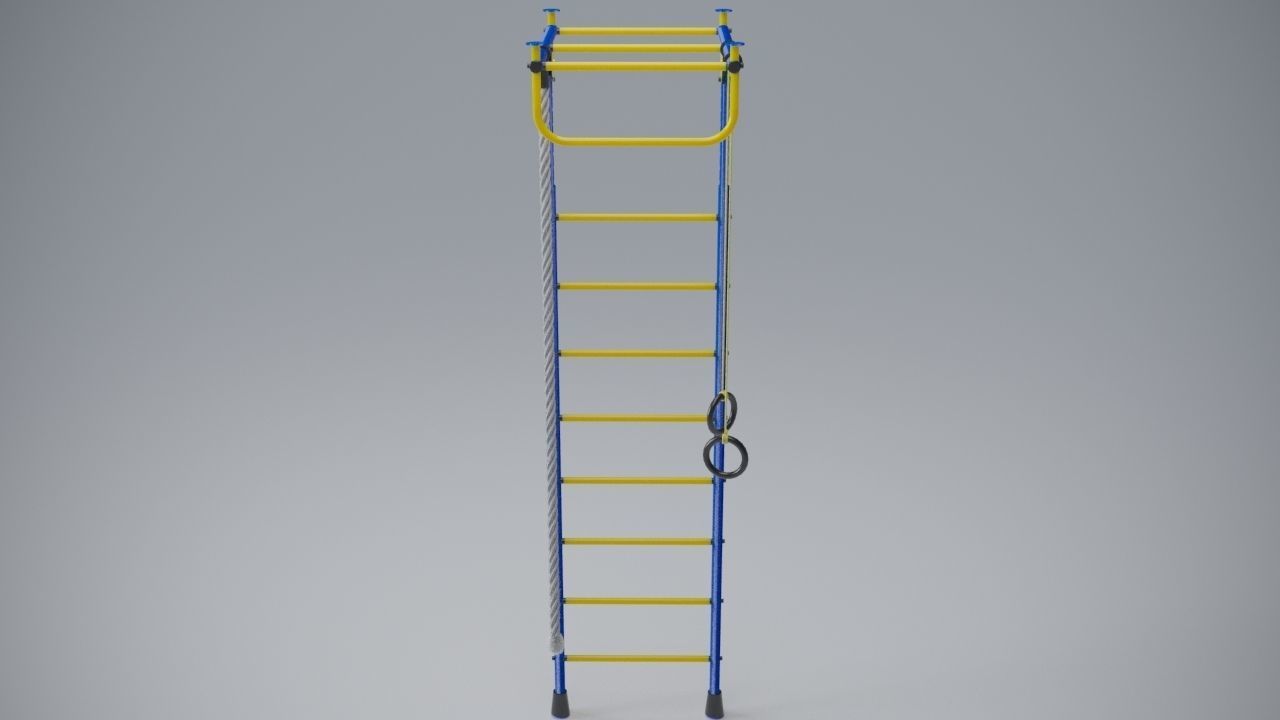 Swedish Wall Free 3D model_2