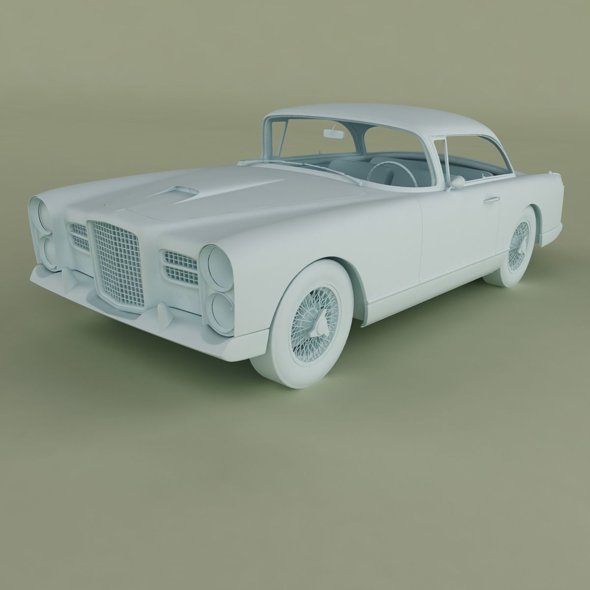 Facel Vega FV3B 3D model_10