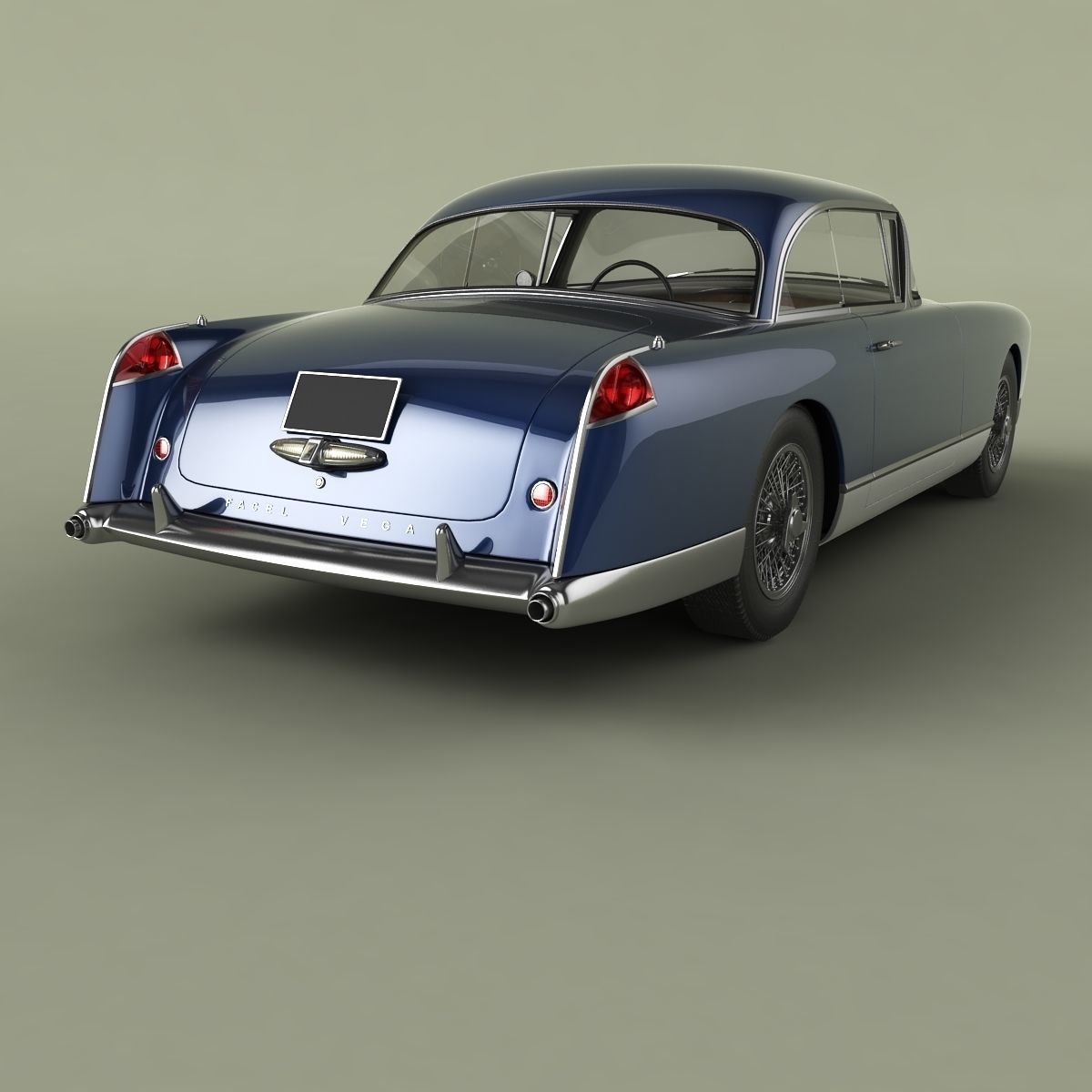 Facel Vega FV3B 3D model_2