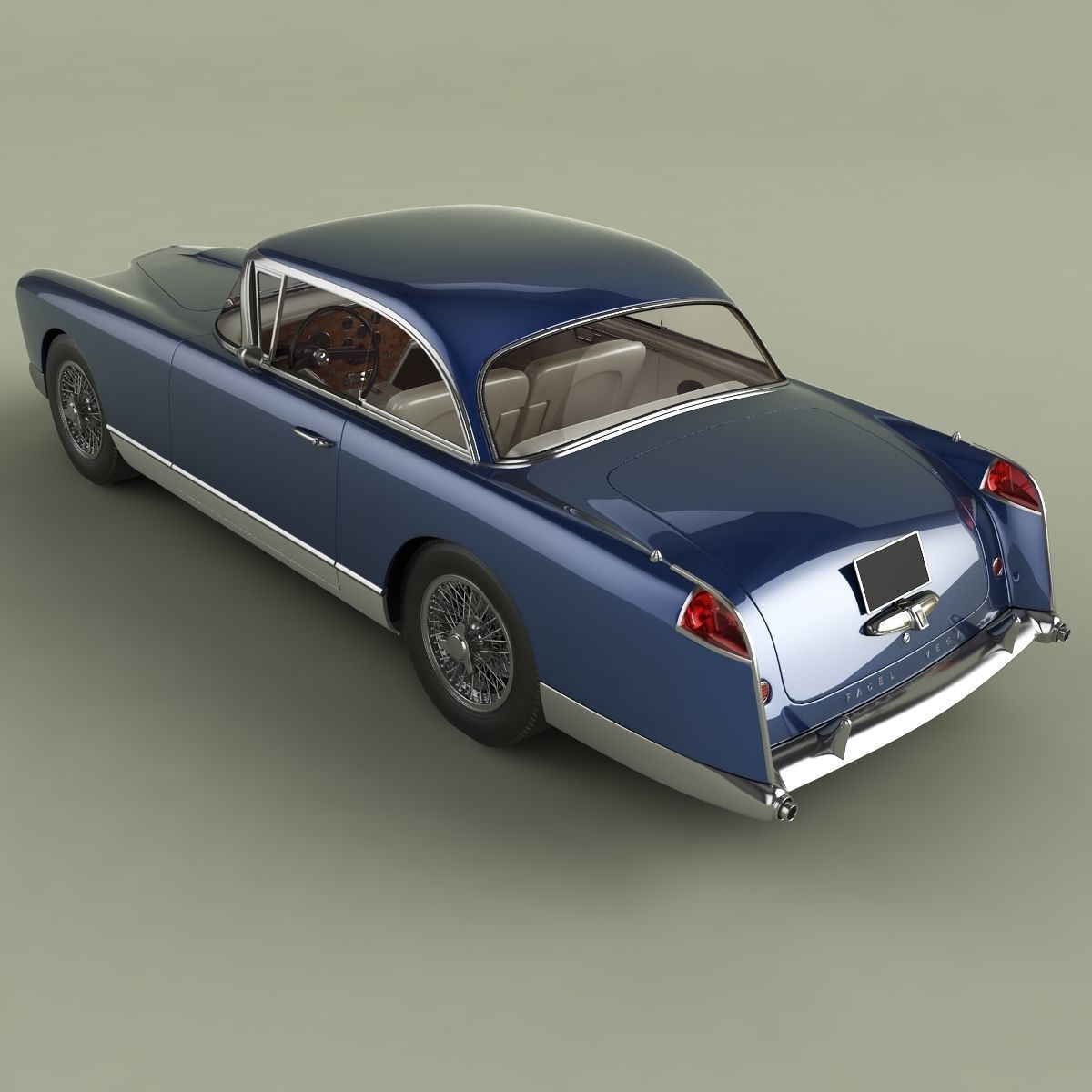 Facel Vega FV3B 3D model_7
