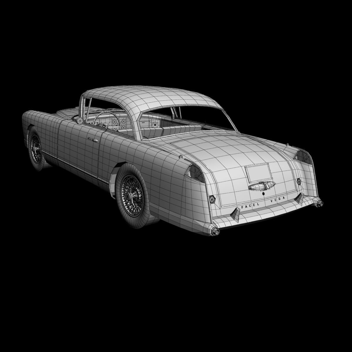 Facel Vega FV3B 3D model_15