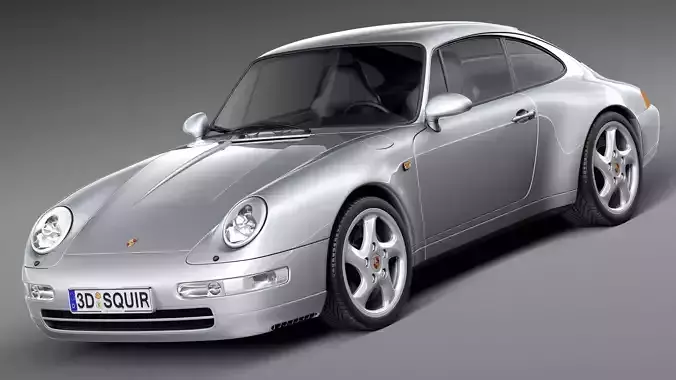 Porsche 911 993 Carrera 1994-1997 3D model
