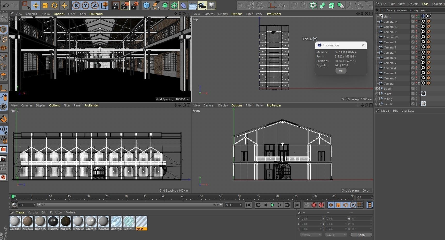 Loft Hall  3D model_14