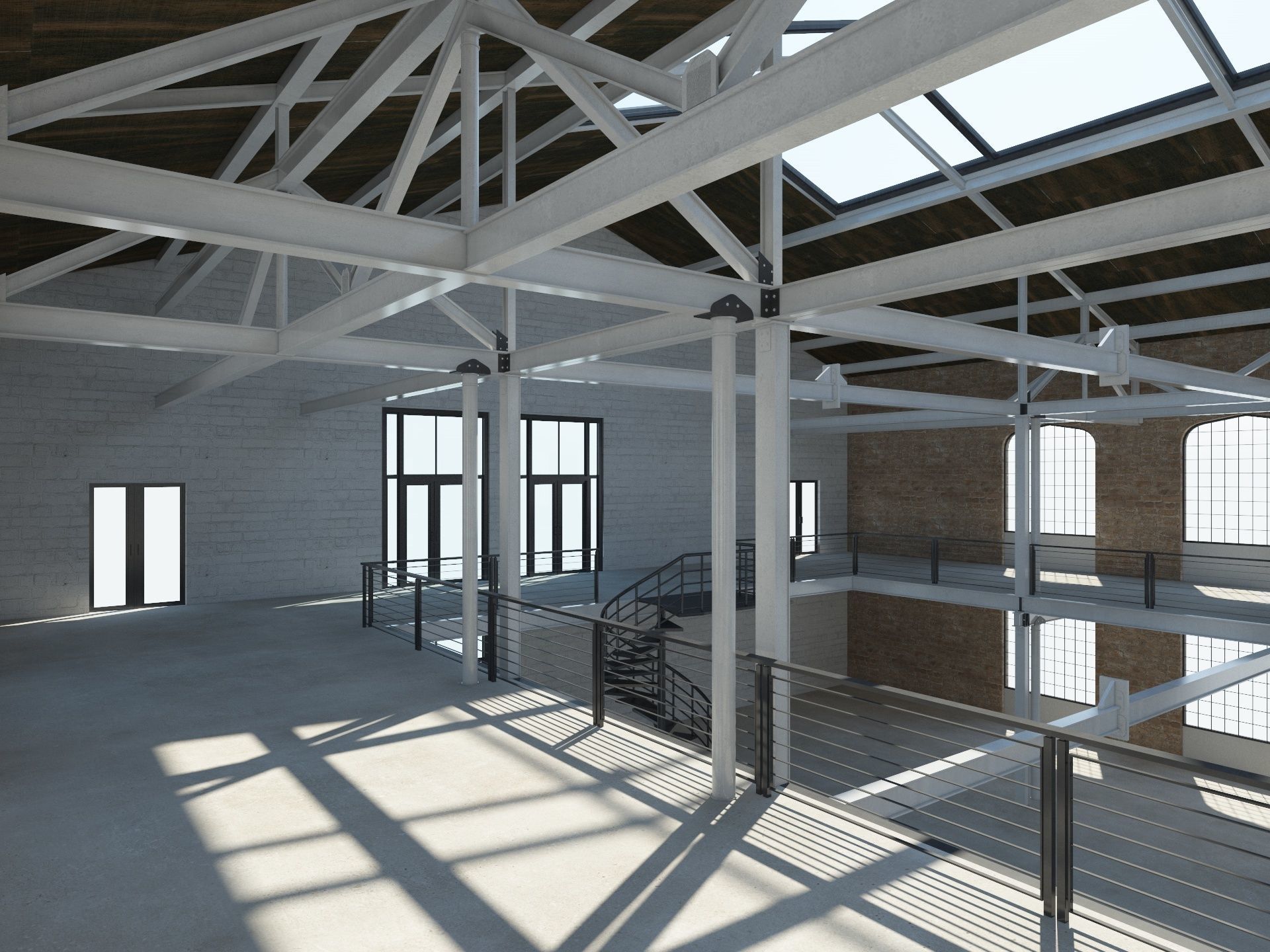 Loft Hall  3D model_3