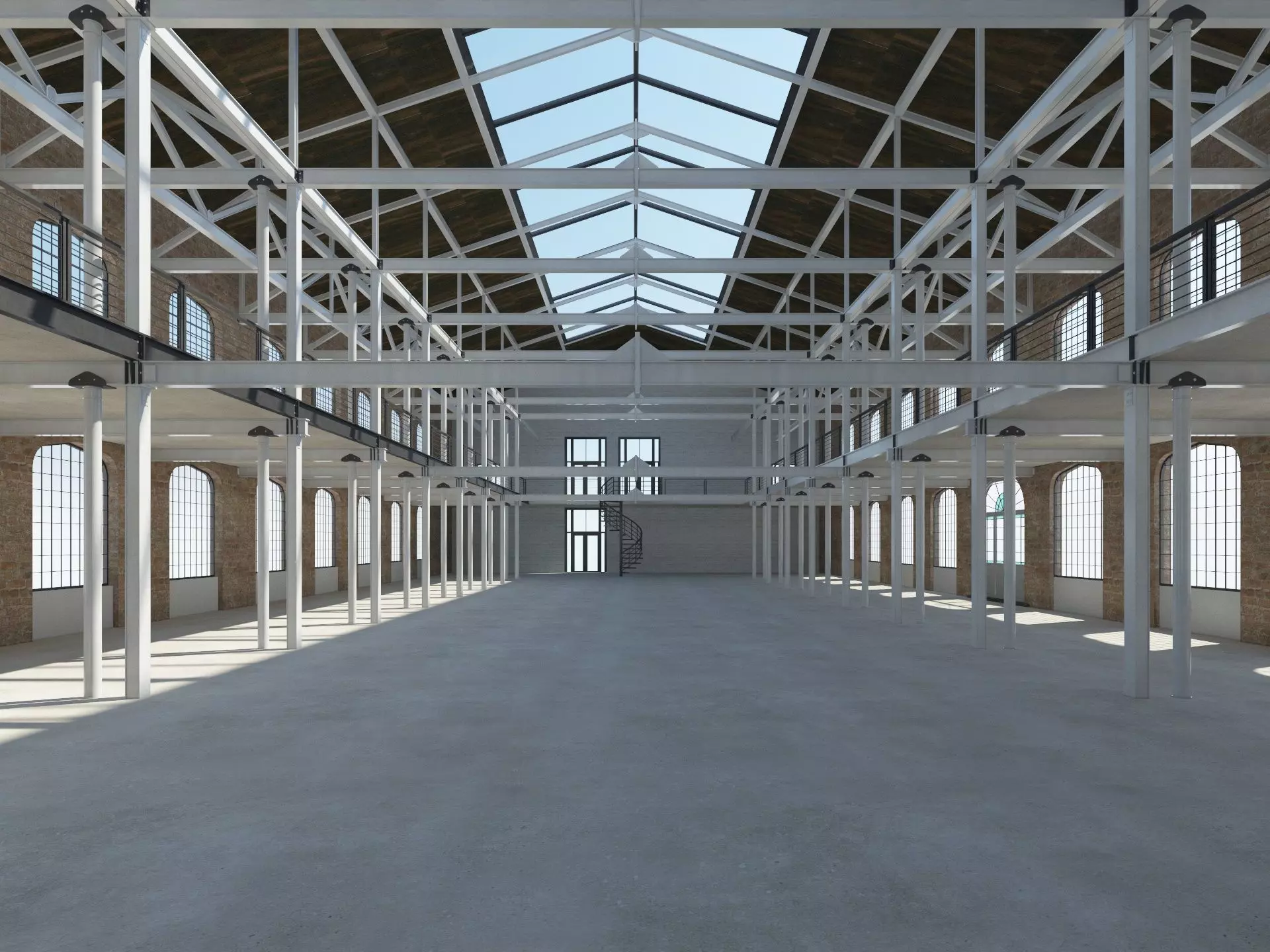 Loft Hall  3D model_0