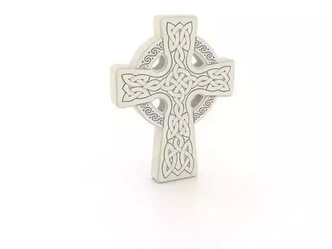 Decorated Celtic Cross 