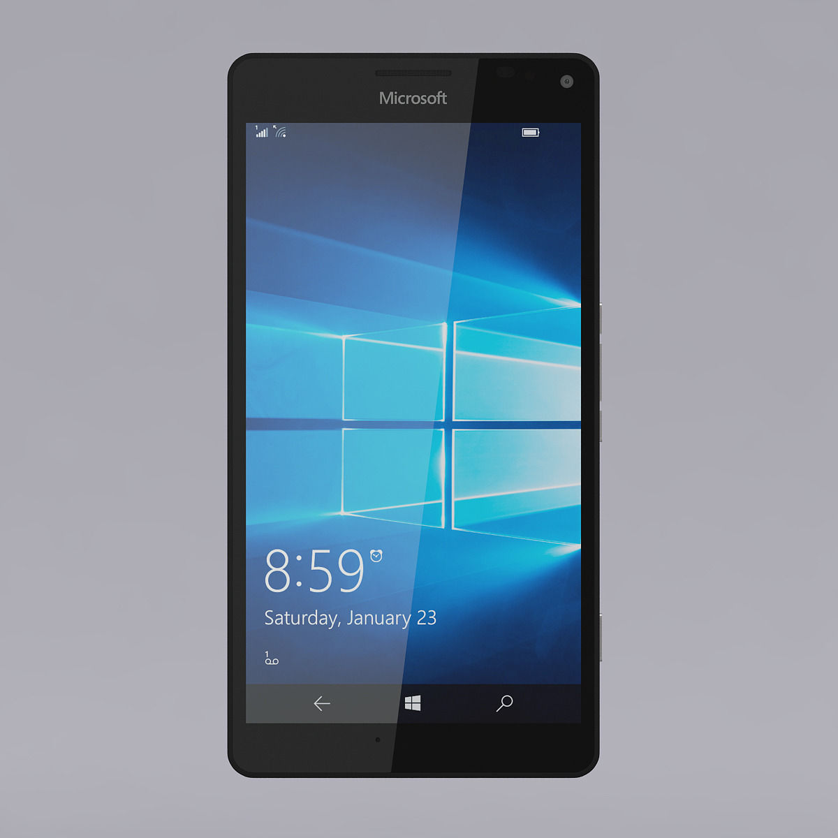 Microsoft Lumia 950 XL White 3D model_10