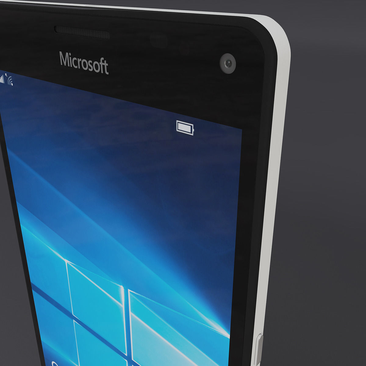 Microsoft Lumia 950 XL White 3D model_15