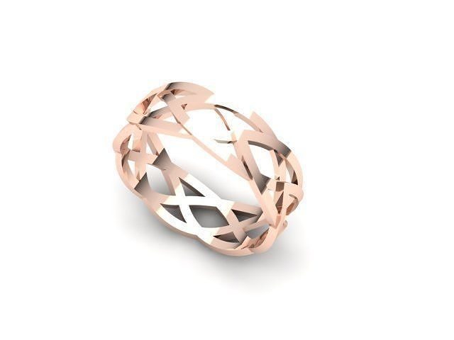 Wedding ring  3D print model