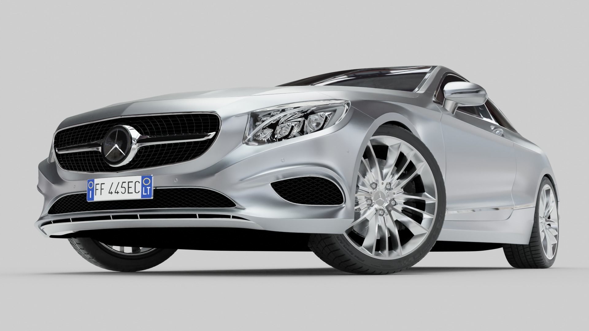 Mercedes-Benz S Class Coupe 2015 3D model_8