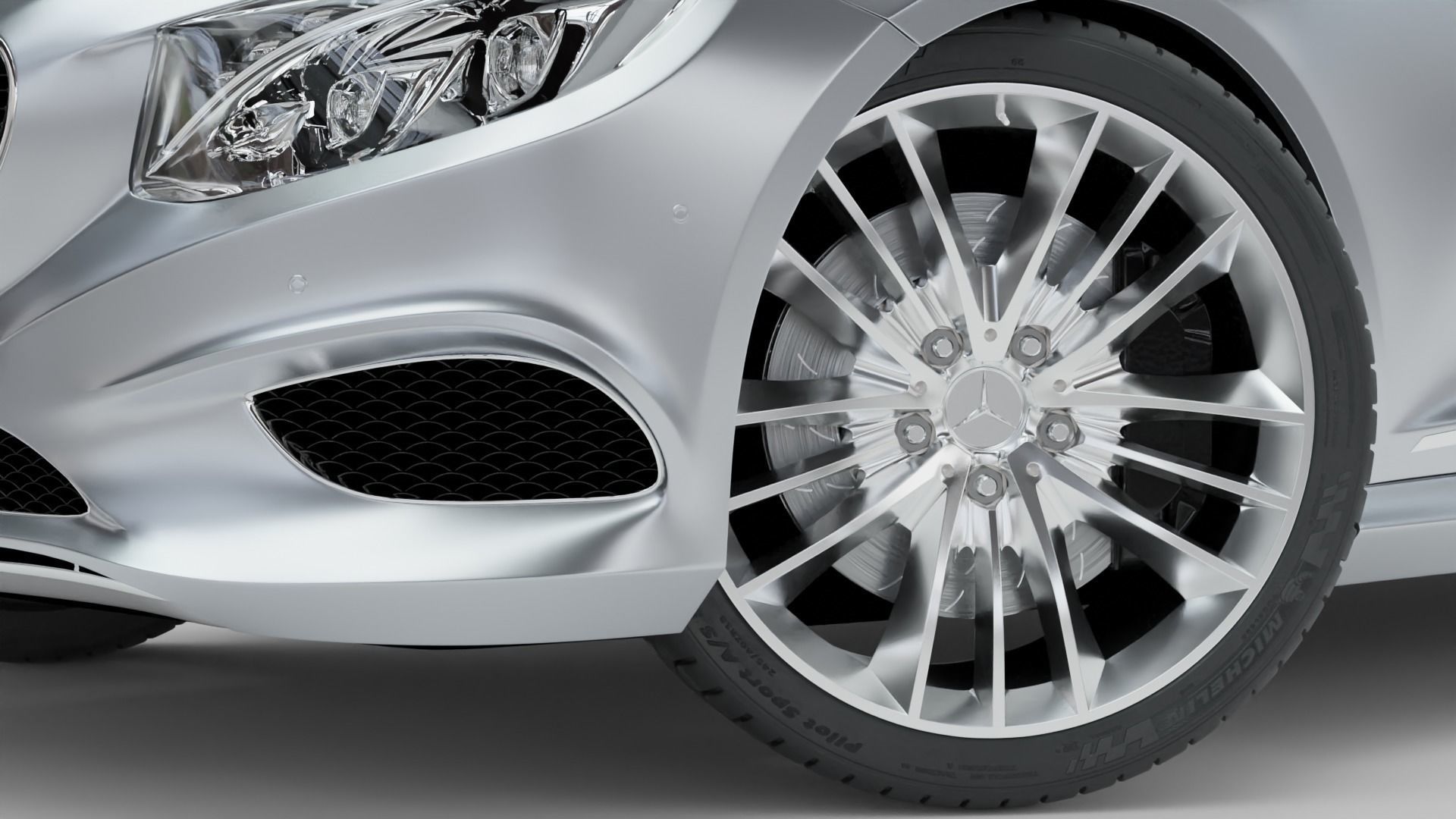 Mercedes-Benz S Class Coupe 2015 3D model_2