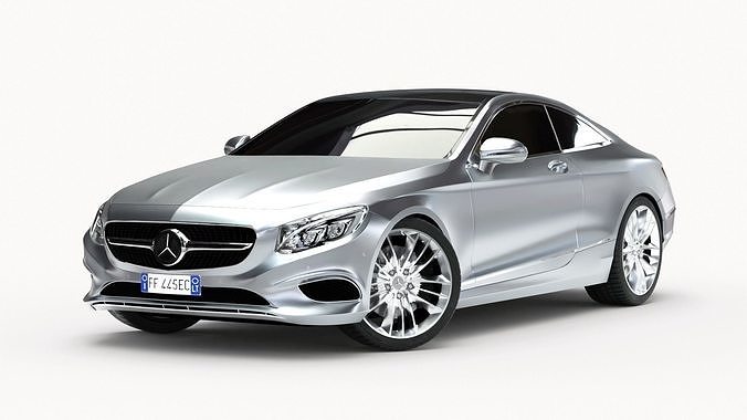 Mercedes-Benz S Class Coupe 2015 3D model