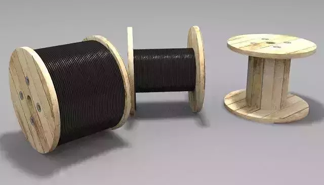Cable Drum 3D model