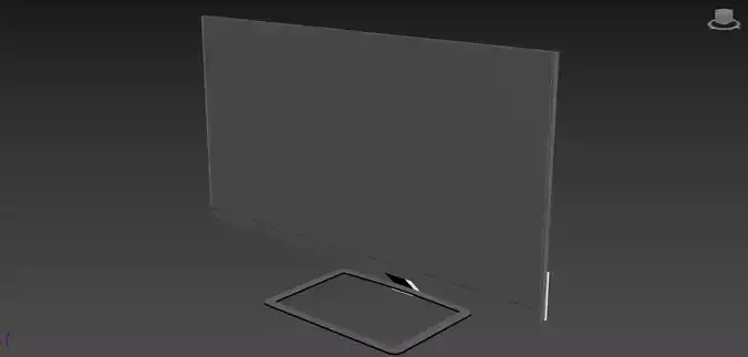 Hp Monitor 22 er 3D model