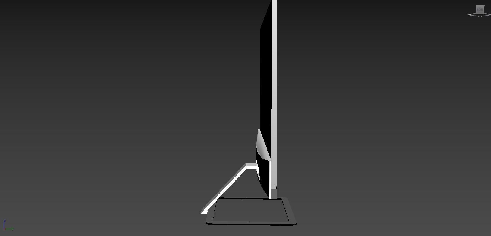 Hp Monitor 22 er 3D model_2