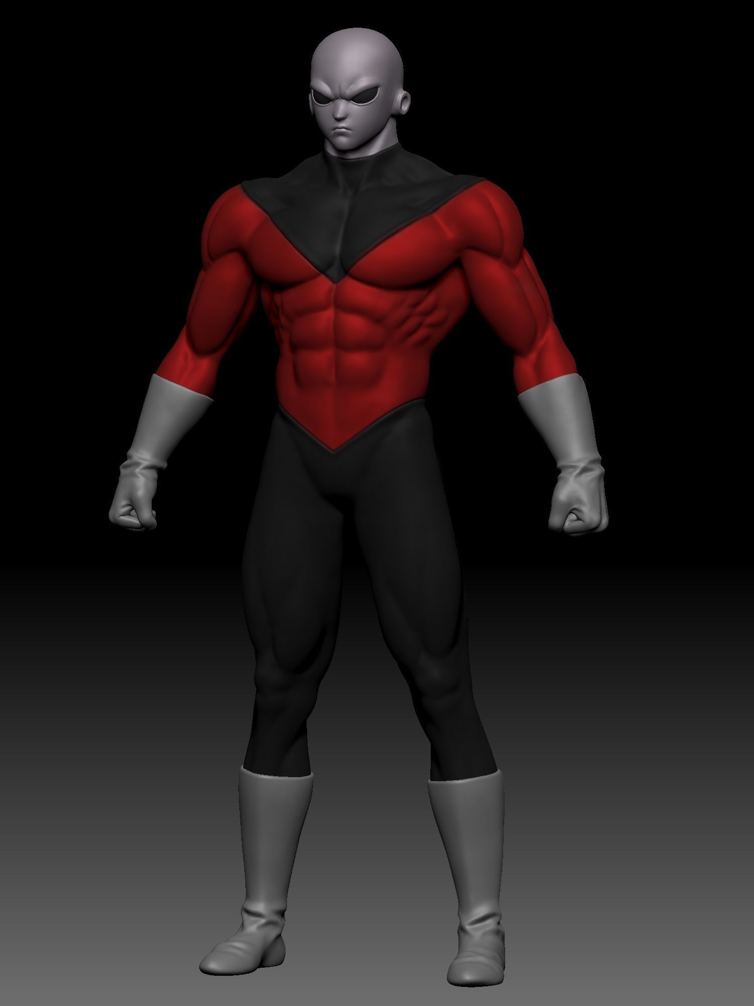 Dragon ball super Fan art 3D print model Jiren 3D print model_1