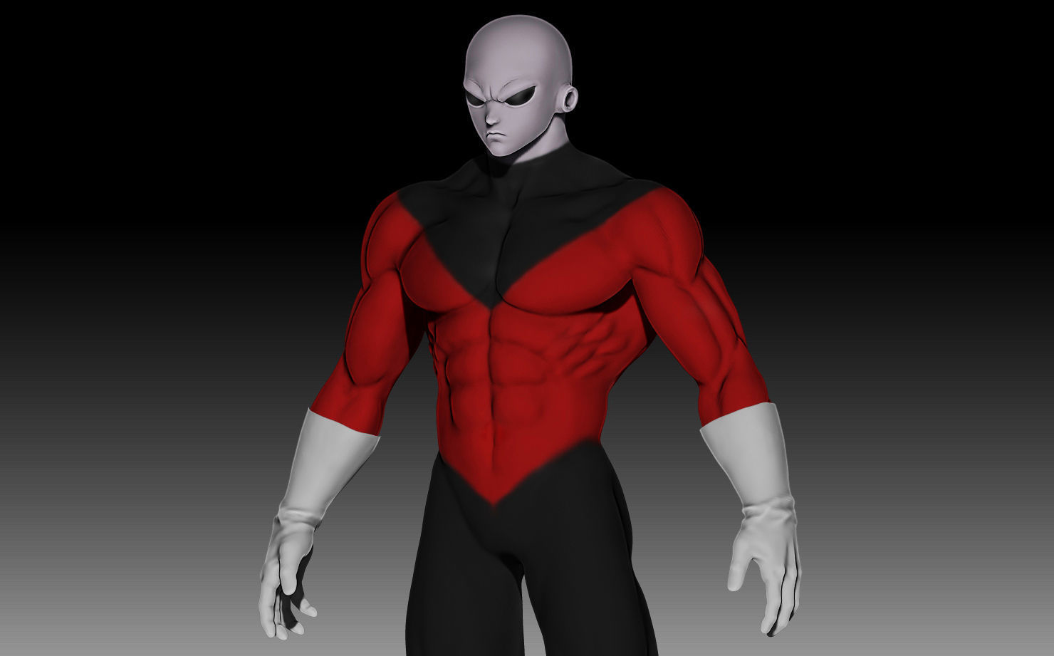 Dragon ball super Fan art 3D print model Jiren 3D print model_6