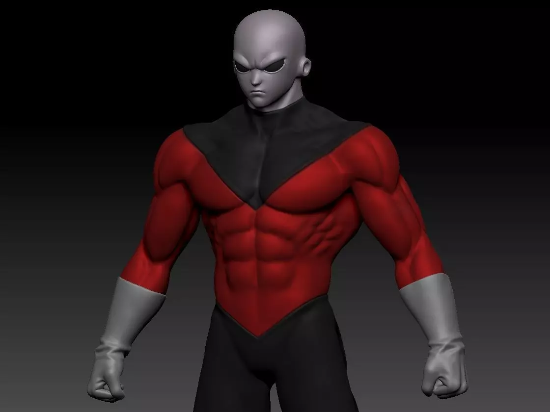 Dragon ball super Fan art 3D print model Jiren 3D print model_0