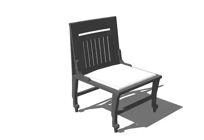 oxen pharaonic chair 3D model