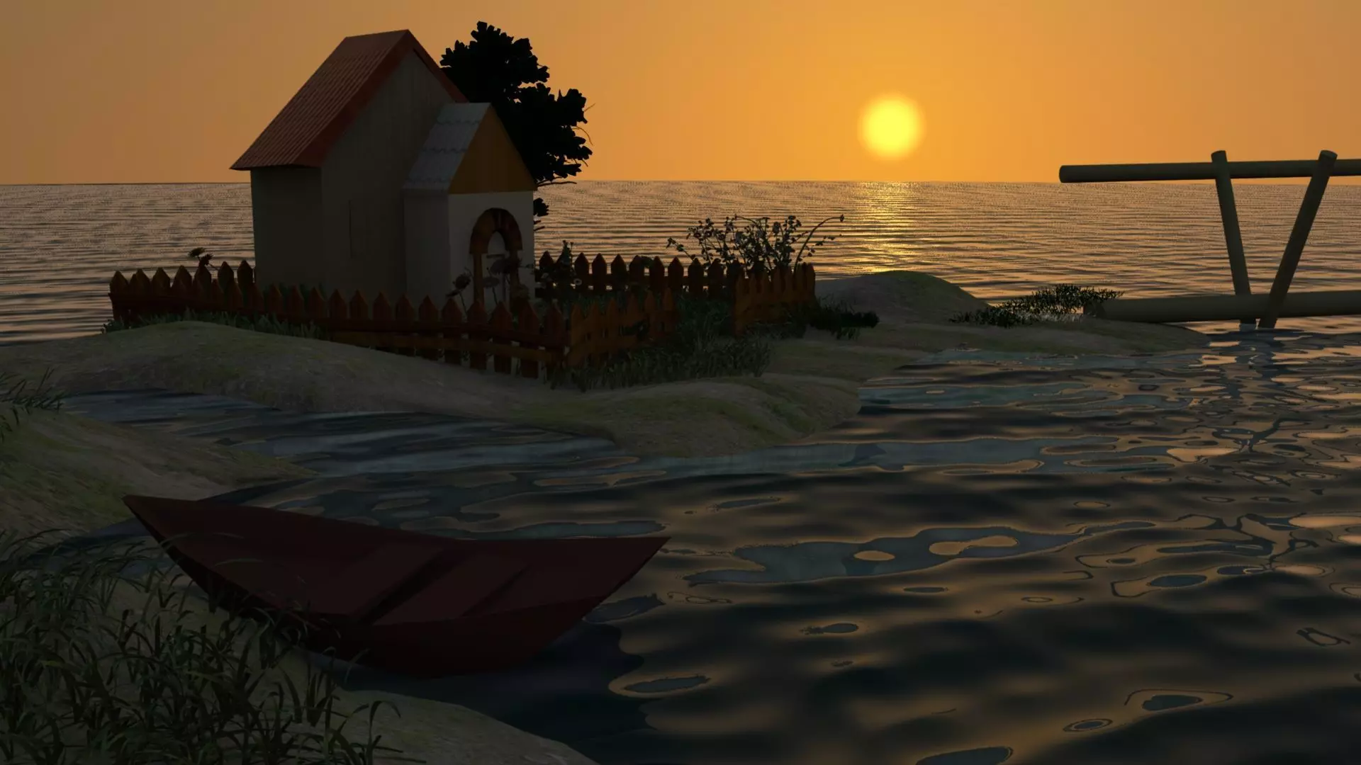Tree House 3D model