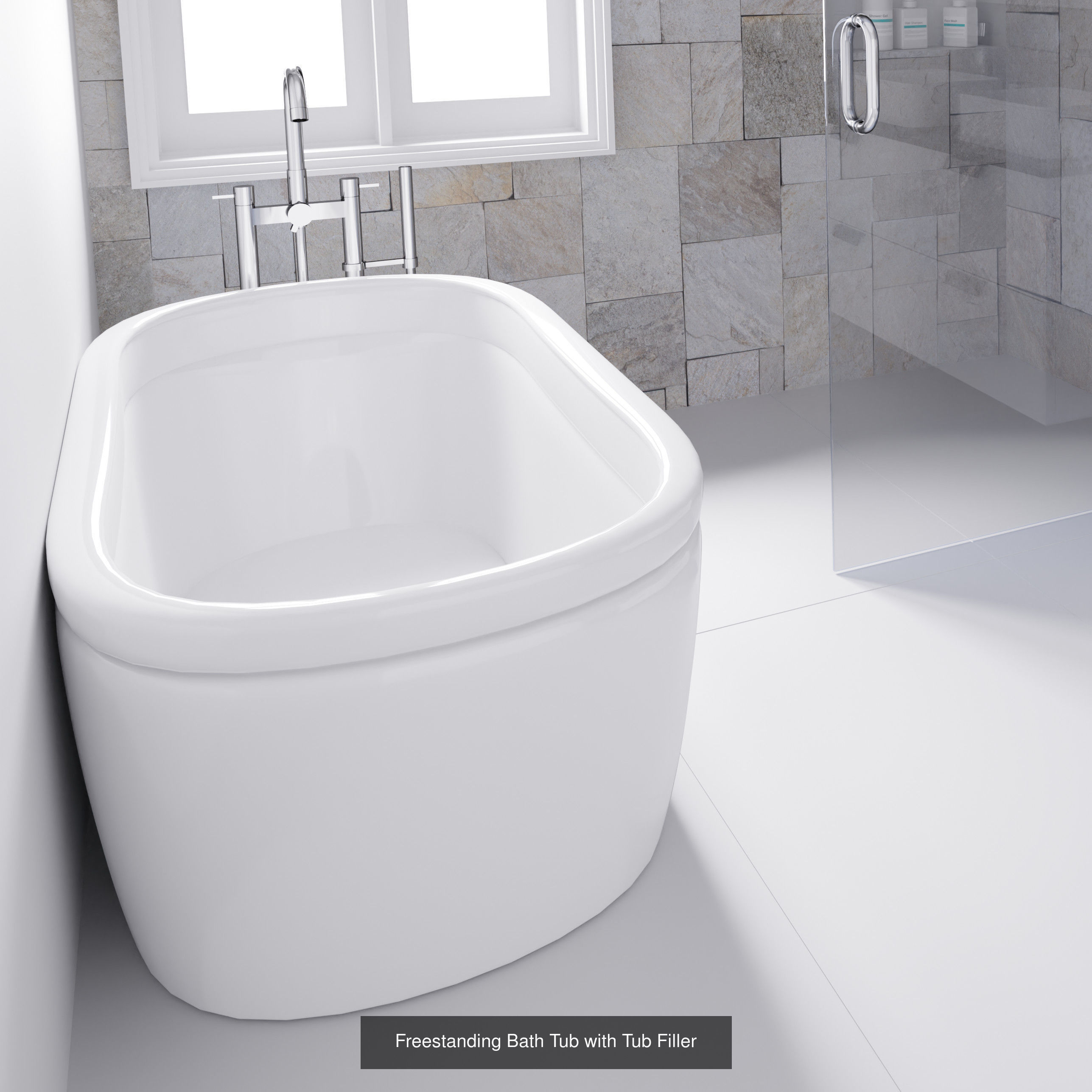 Bathroom Assets 3D Model Collection_3