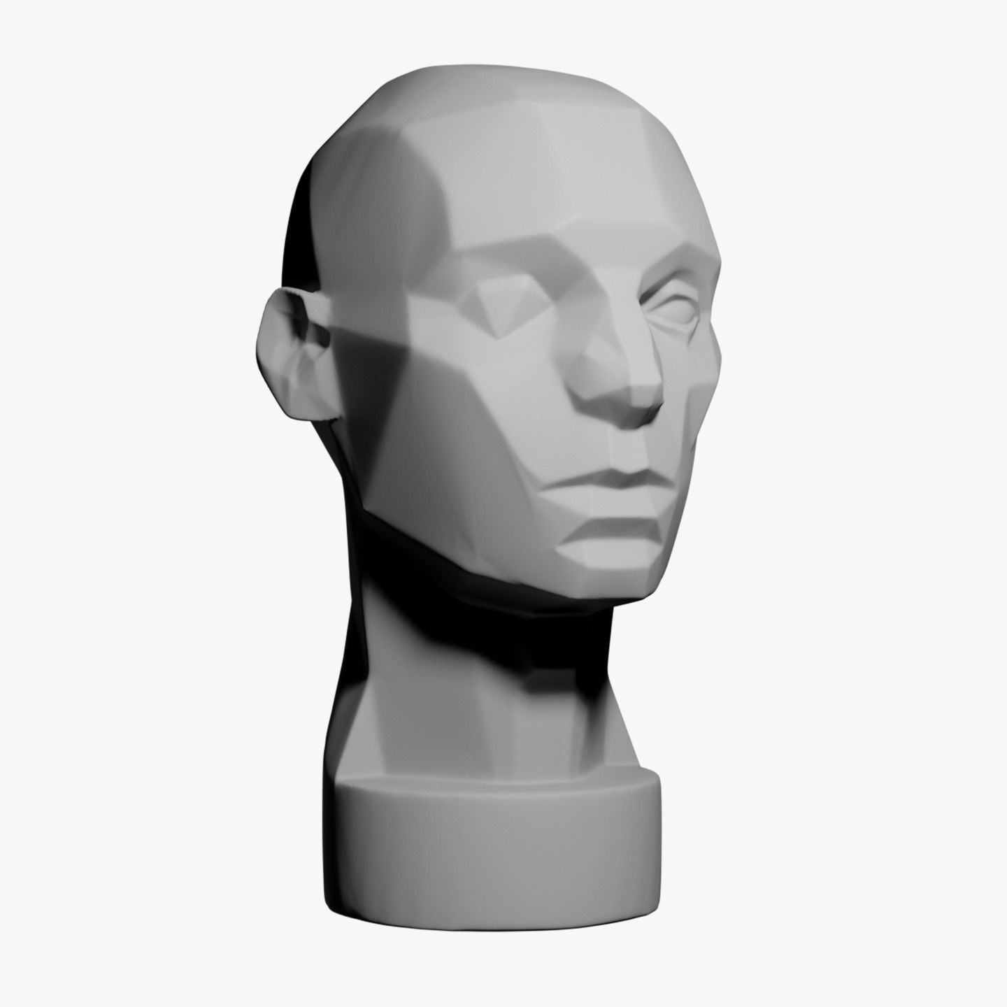 Asaro Head - Planes of the head 3D model