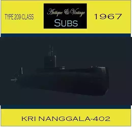 Type 209 Class 3D model Low-poly 3D model