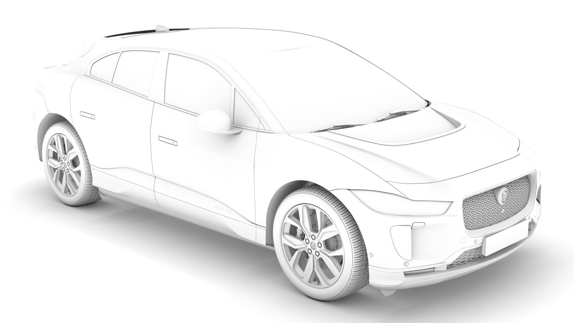 Jaguar I Pace EV400 ADW HSE 2019 3D model_14