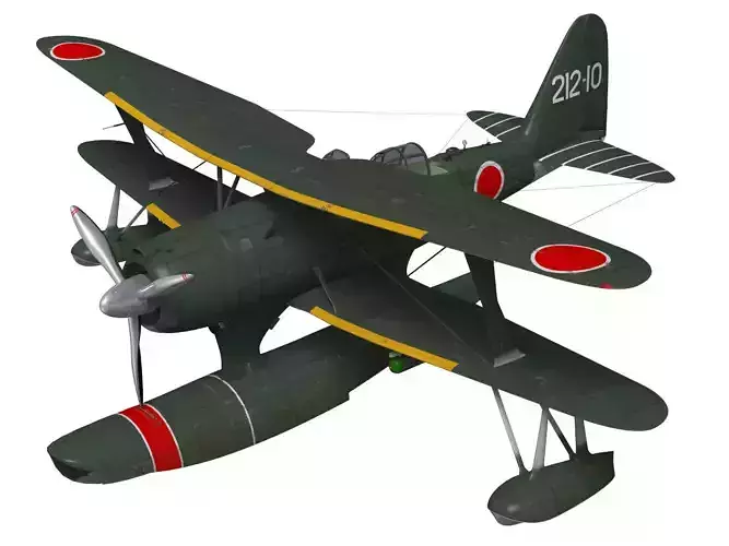 Mitsubishi F1M Pete 3D model