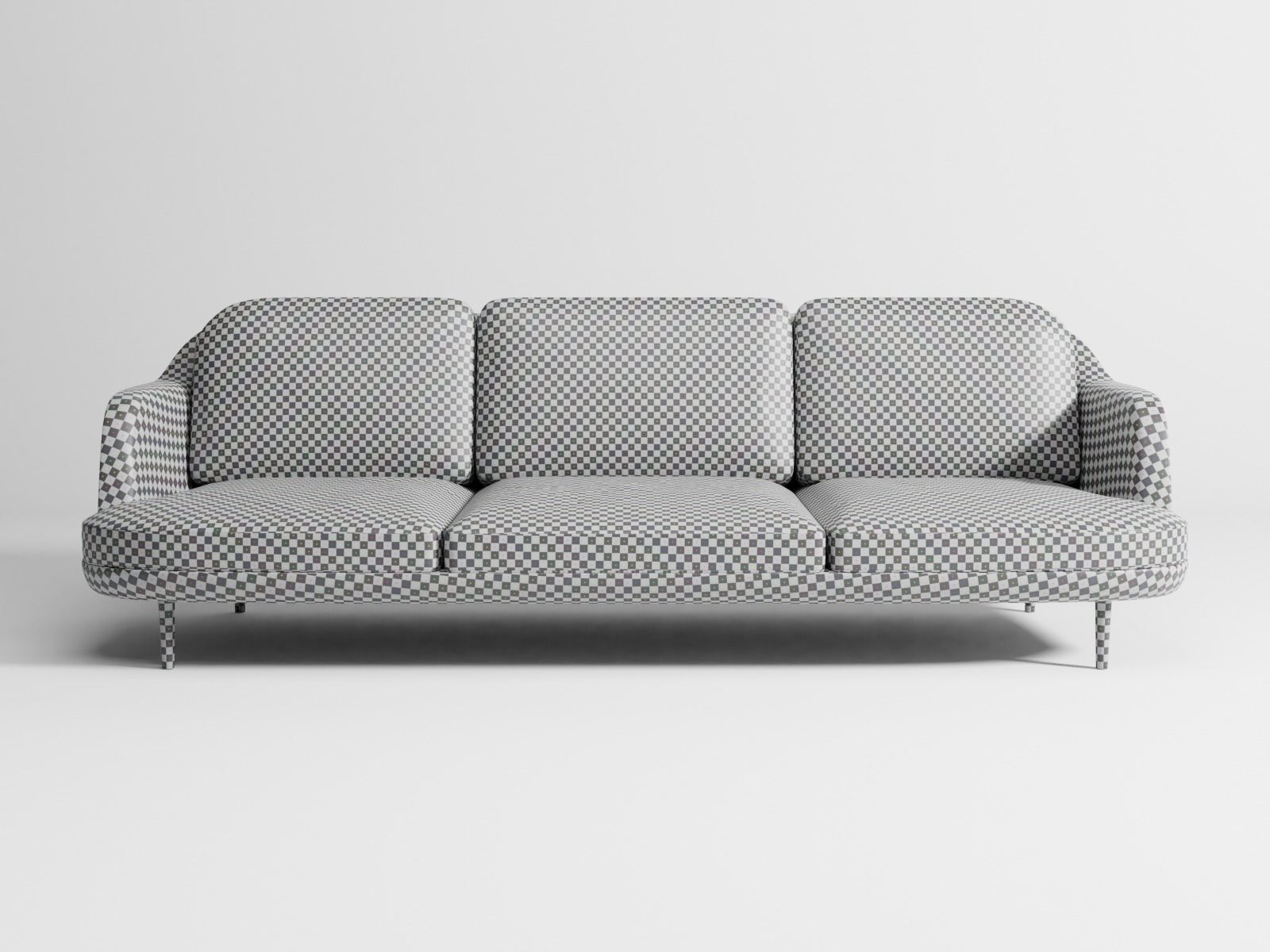 Lune sofa 3-seater 3D model_11