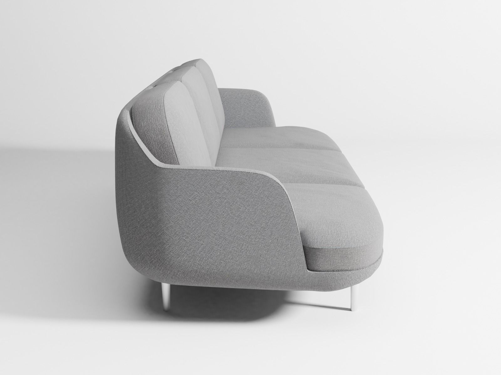Lune sofa 3-seater 3D model_6