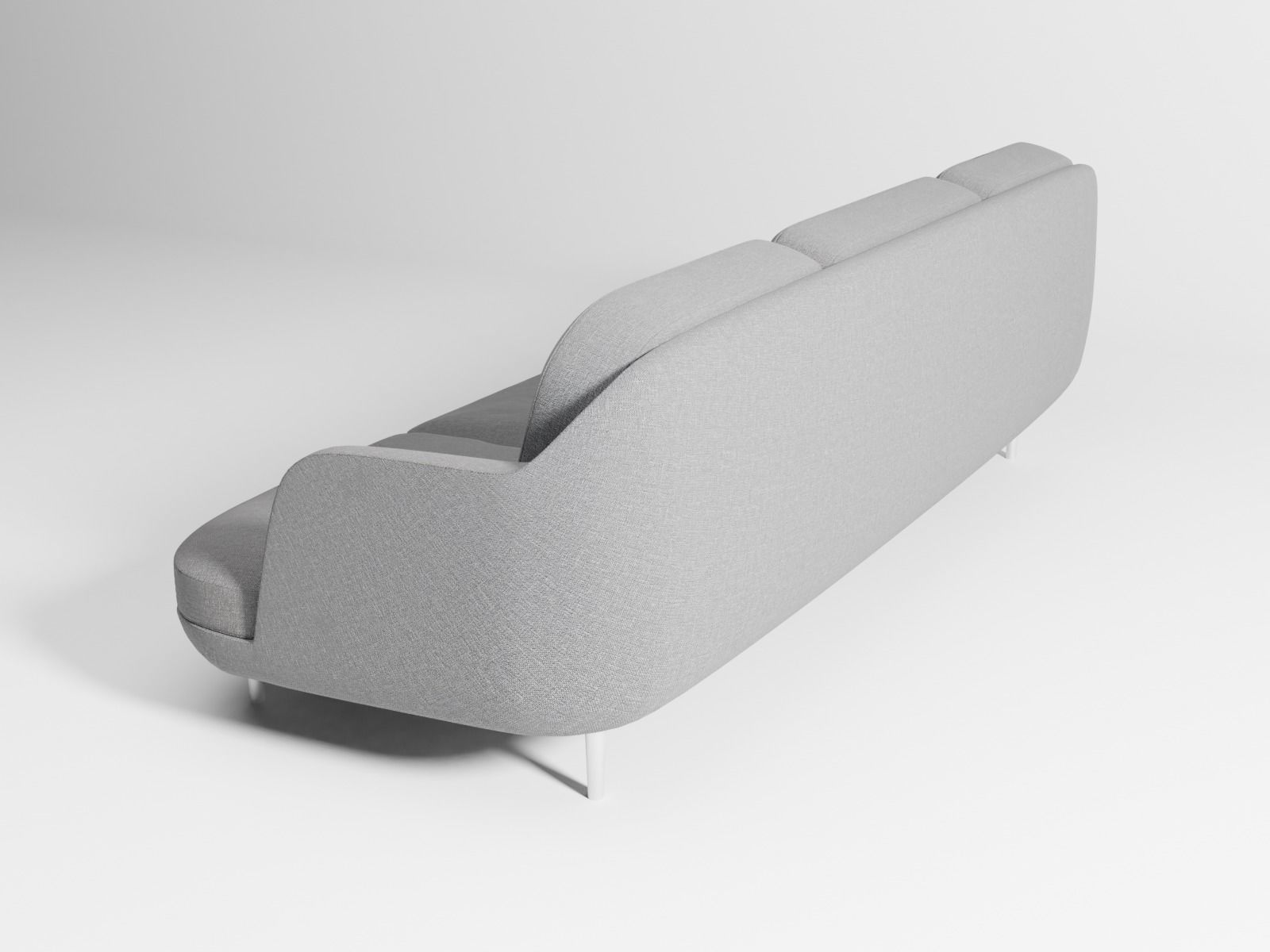 Lune sofa 3-seater 3D model_3