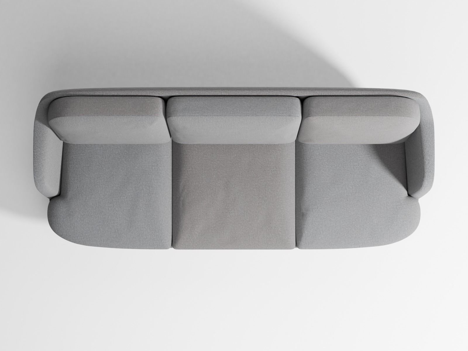 Lune sofa 3-seater 3D model_8