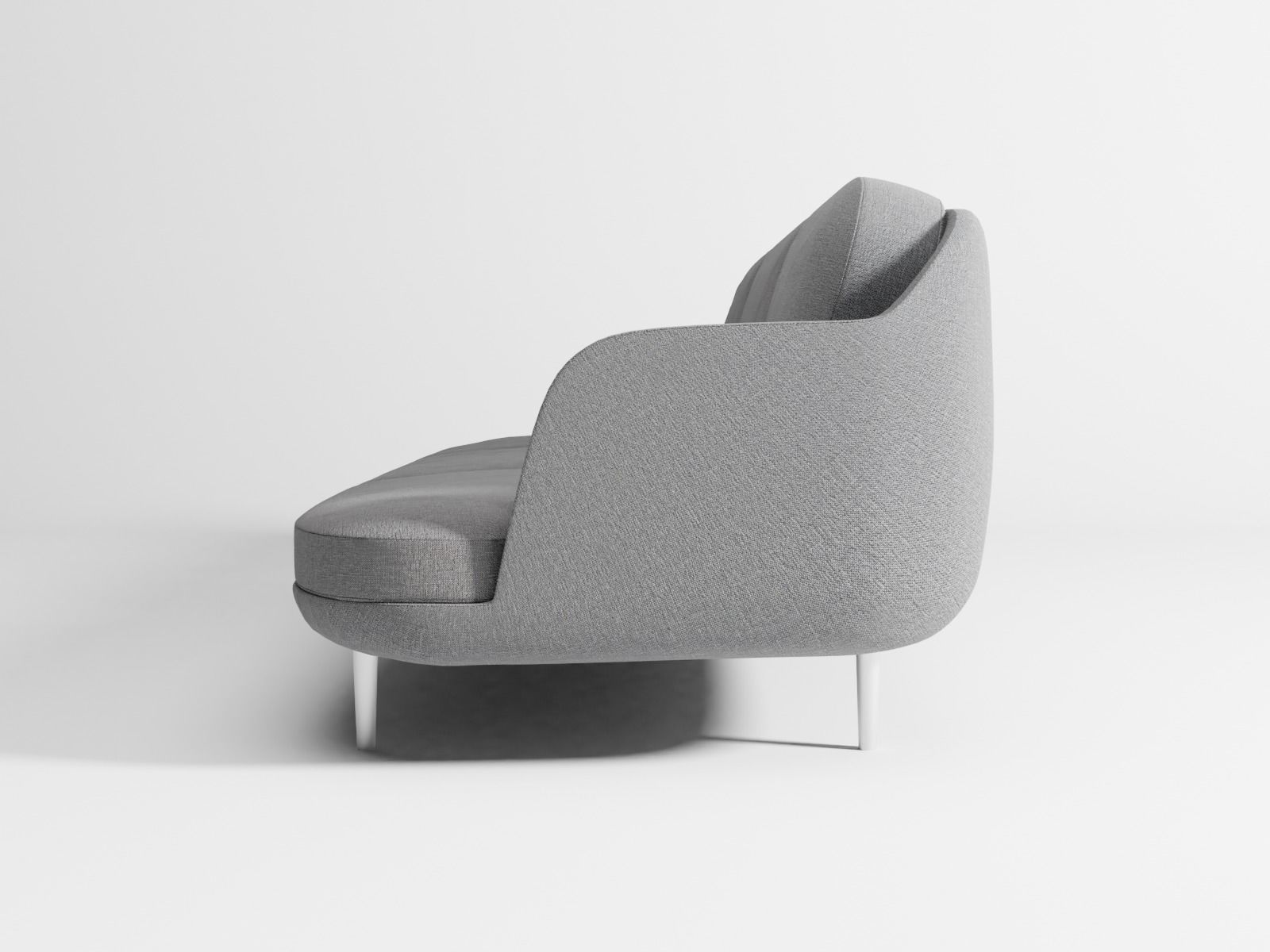 Lune sofa 3-seater 3D model_2