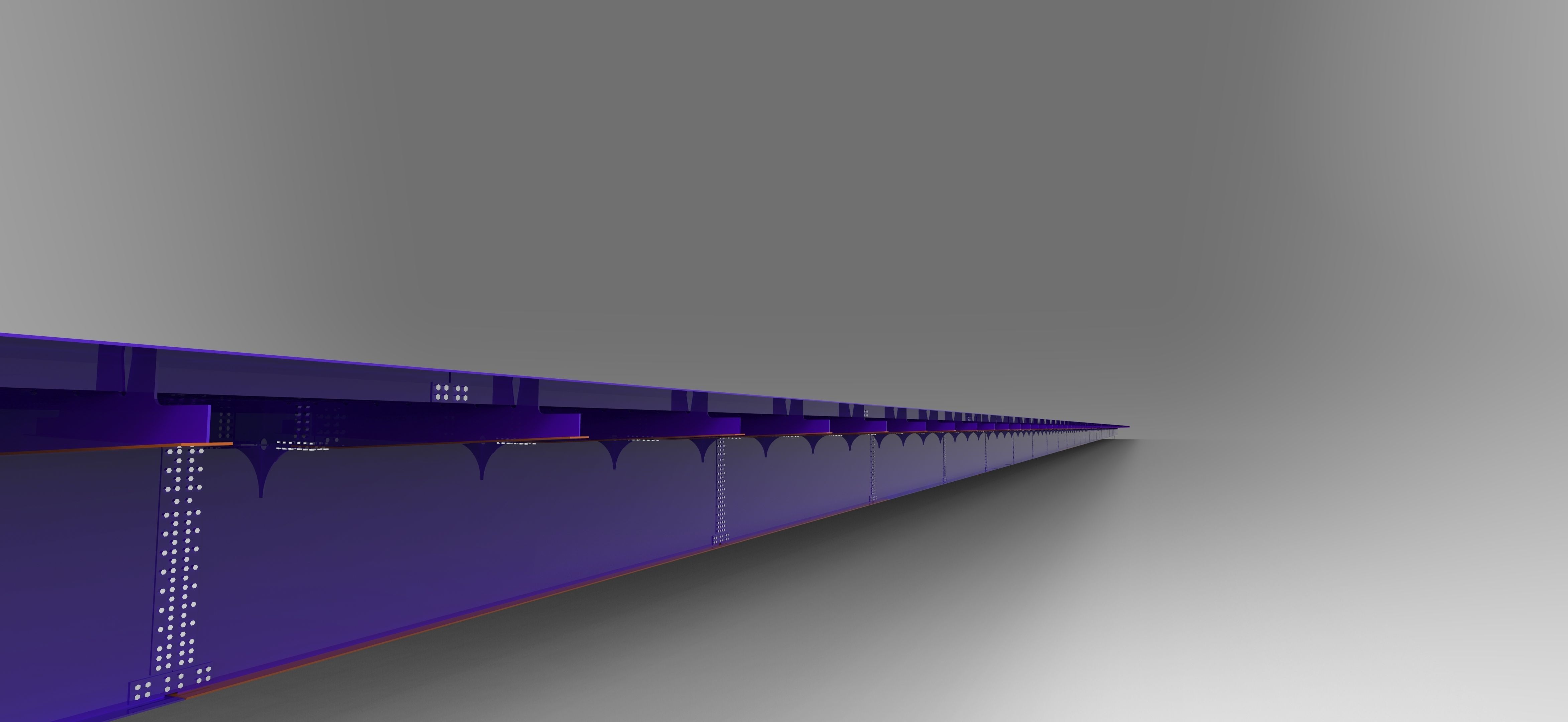 Steel brige 3D model_1