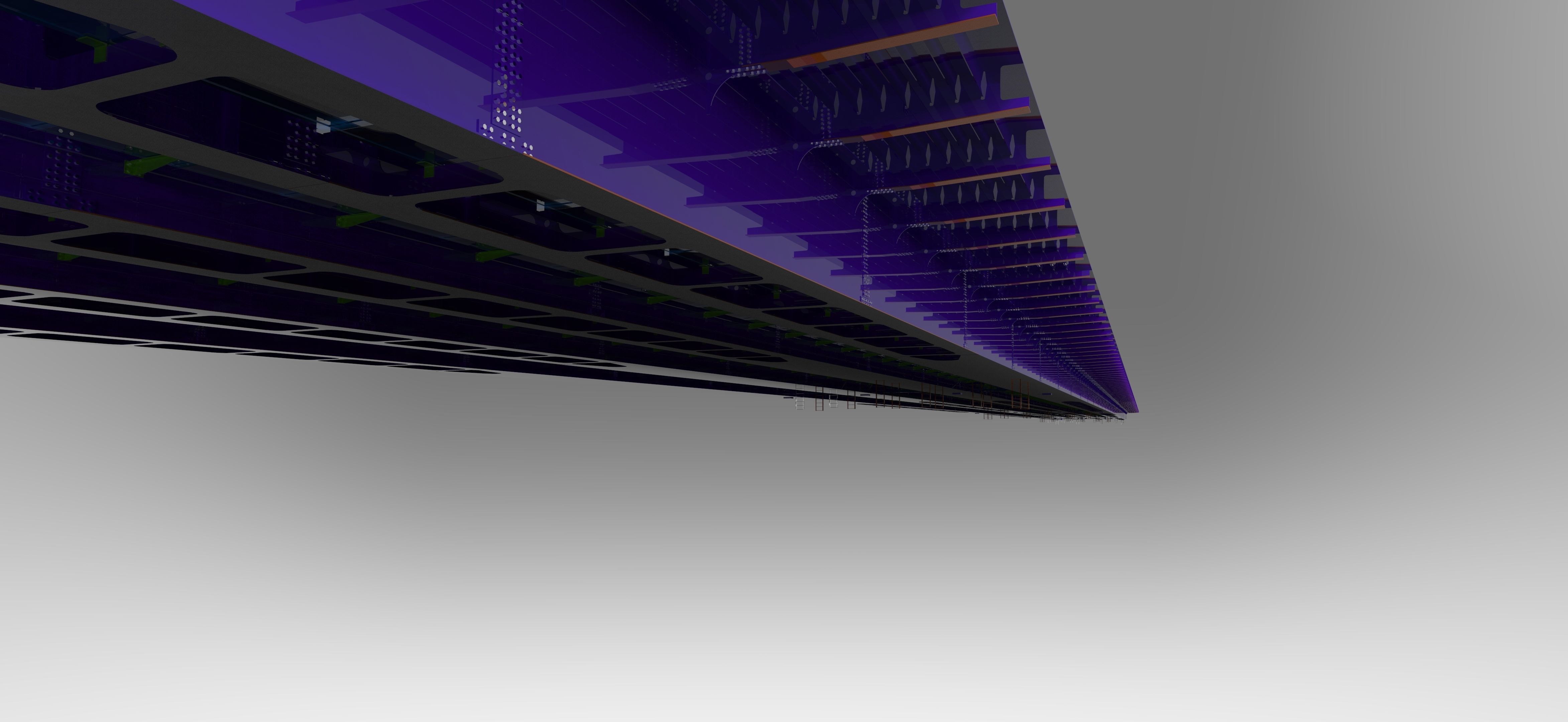 Steel brige 3D model_3