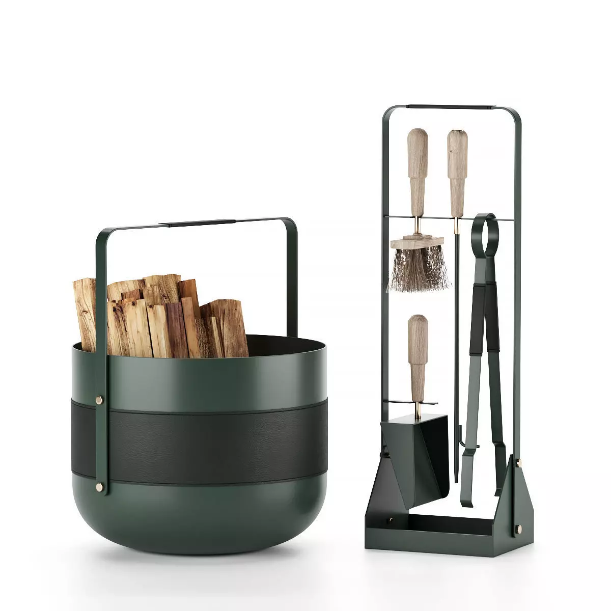 fire tools set 3D model_0