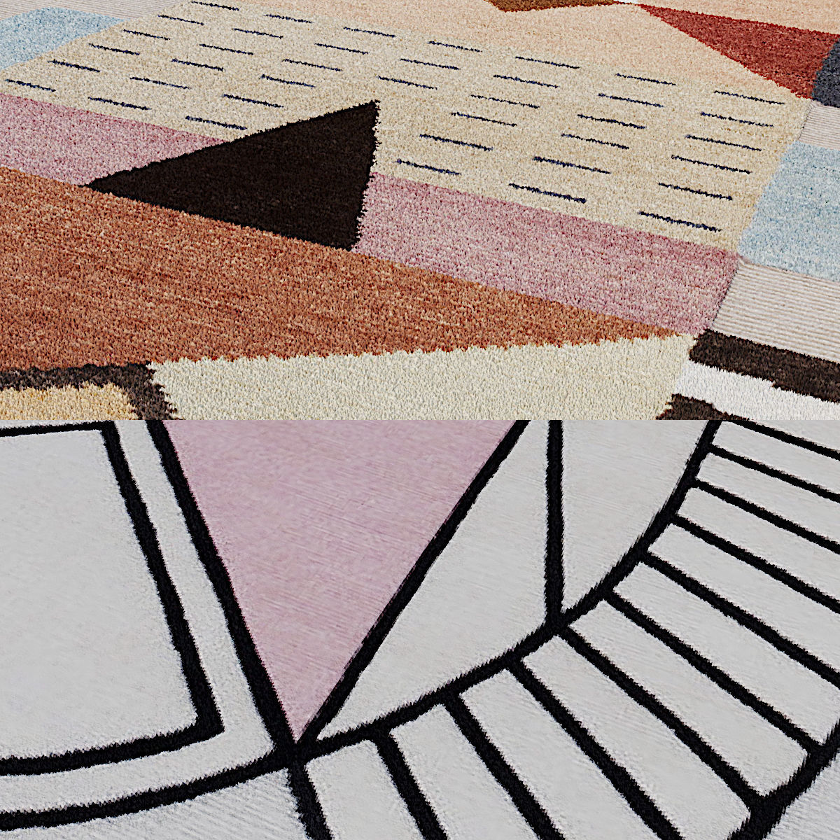 cc-tapis Flatlandia Cartesio 3D model_4