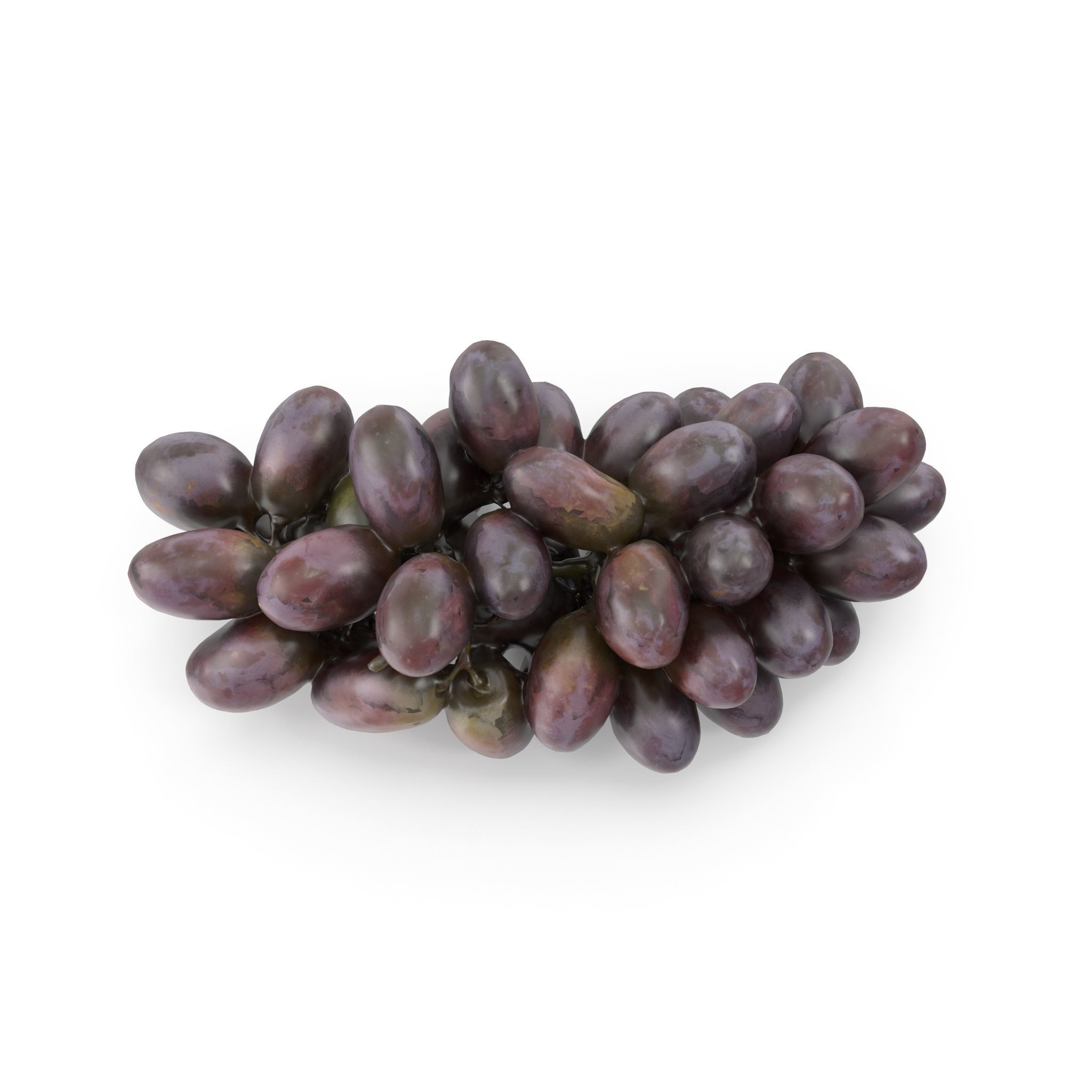 Red Grapes - 4K textures 3D model_8